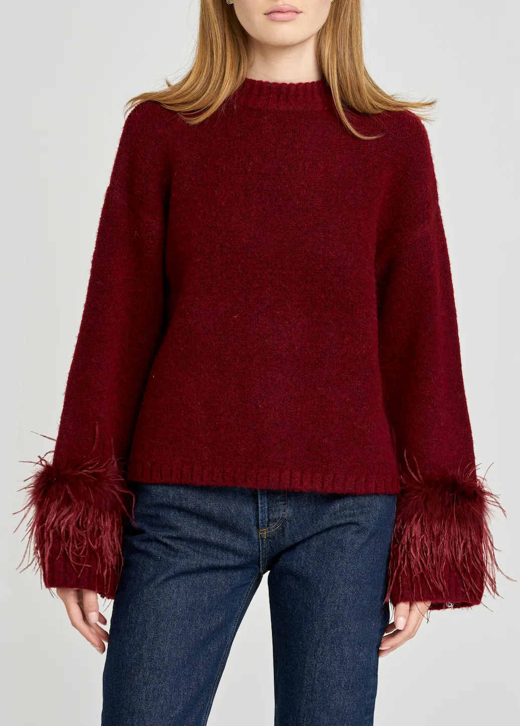 PIA FEATHER TRIM PULLOVER sold by Wayf product image thumbnail 2