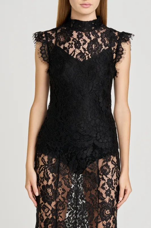 COSETTE LACE TOP sold by Wayf