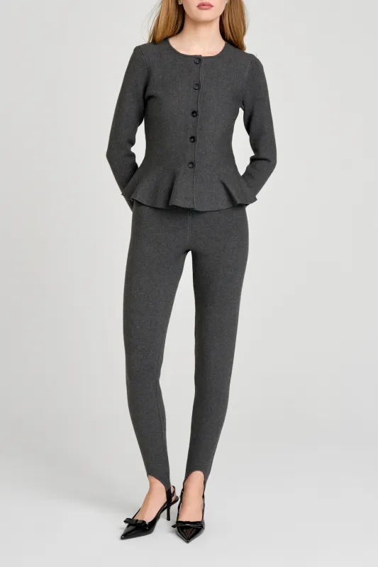 BROOKLYN KNIT STIRRUP LEGGINGS sold by Wayf