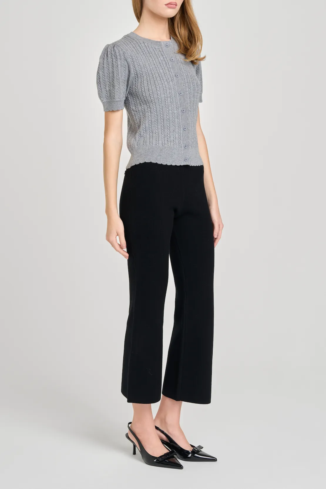 KNOX CROPPED KNIT PANT sold by Wayf product image thumbnail 2