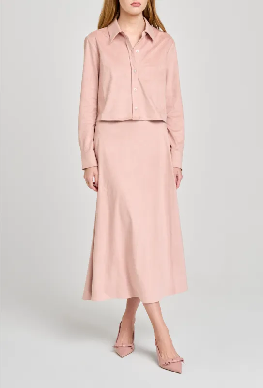 CHANDLER MIDI SKIRT sold by Wayf