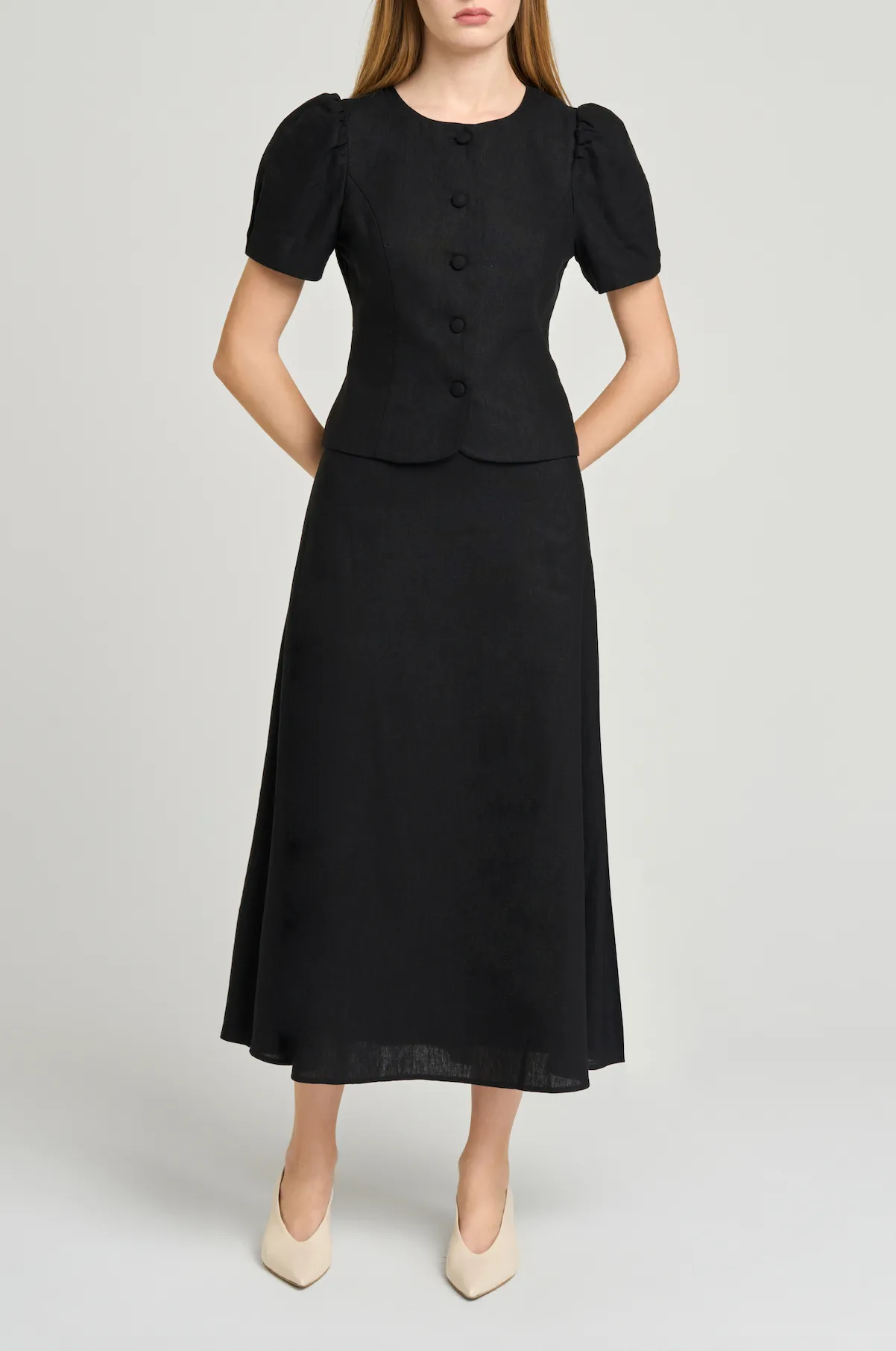 Blair Midi Skirt sold by Wayf product image thumbnail 2