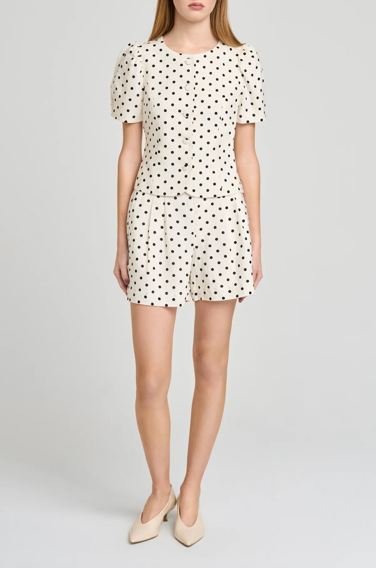 Arielle Pleated Shorts sold by Wayf product image thumbnail 2