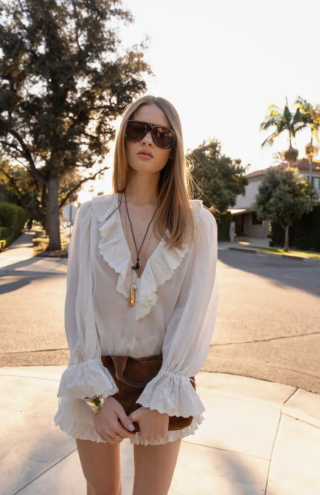 HELENA BLOUSE sold by Wayf product image thumbnail 3