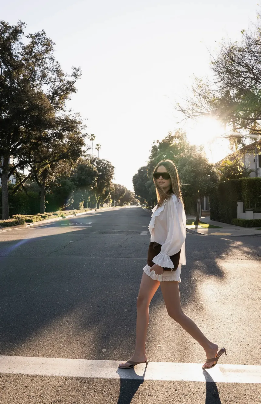 HELENA BLOUSE sold by Wayf product image thumbnail 4