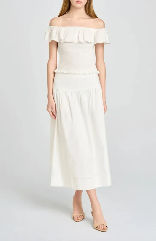 Mia Midi Skirt sold by Wayf