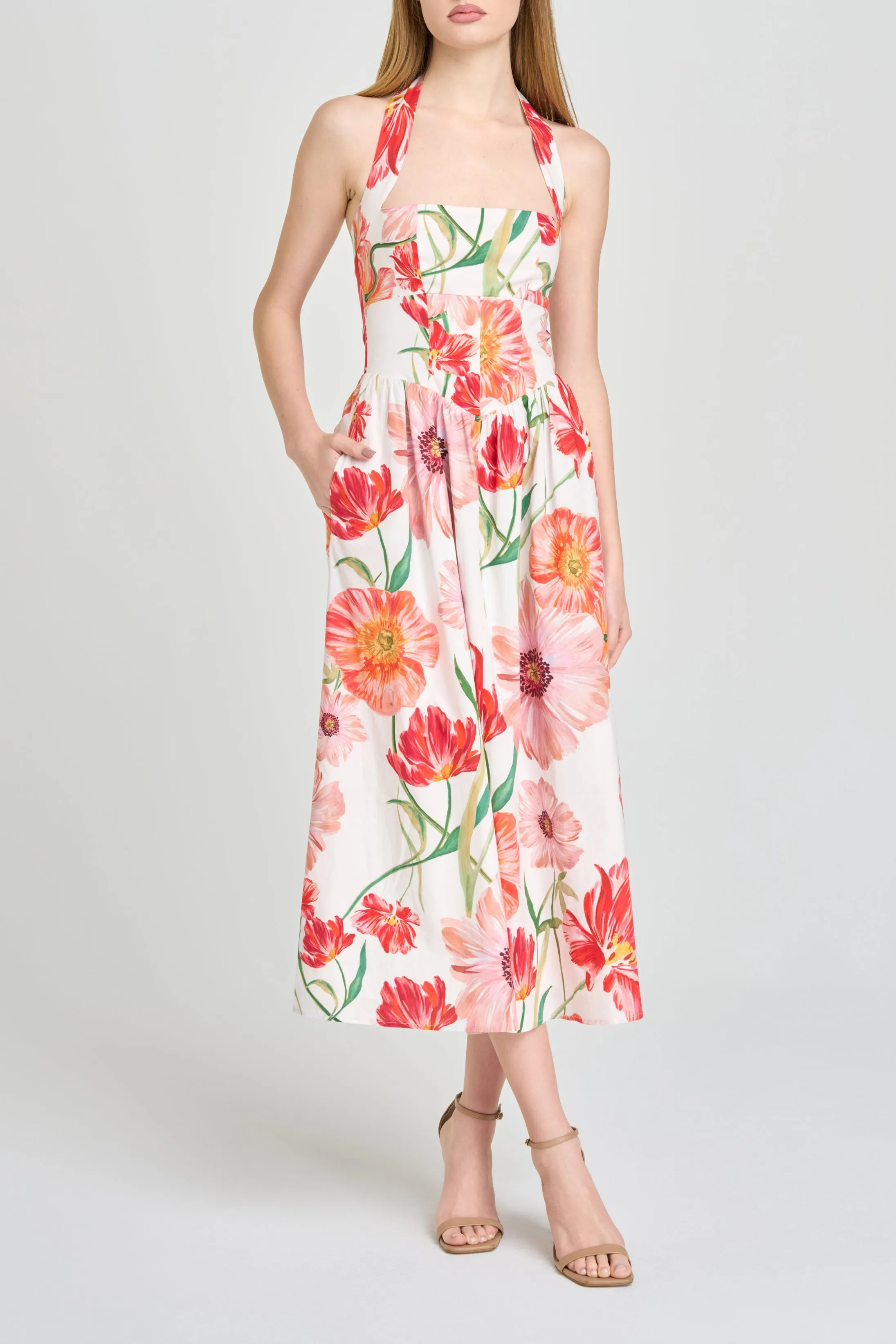 Camellia Halter Dress sold by Wayf product image thumbnail 3