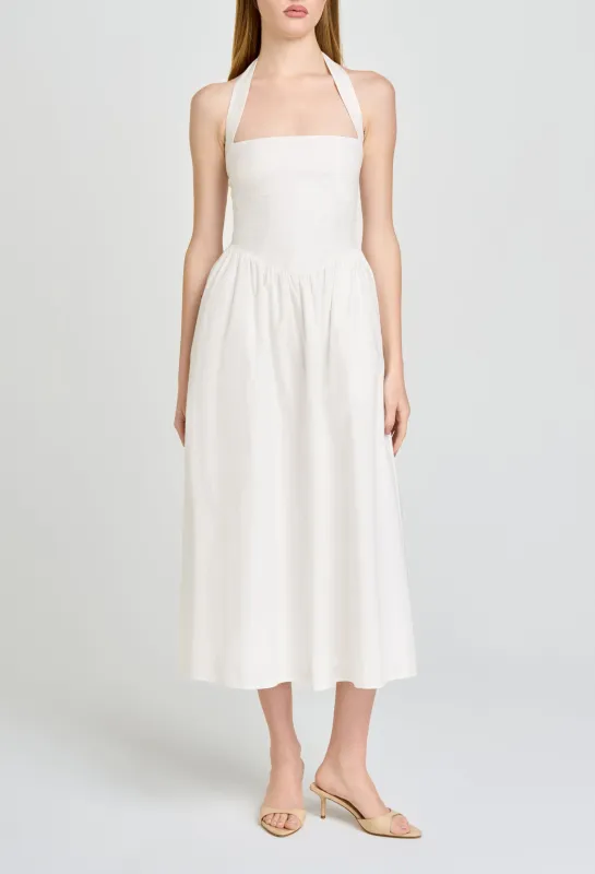 Camellia Halter Dress made by Wayf