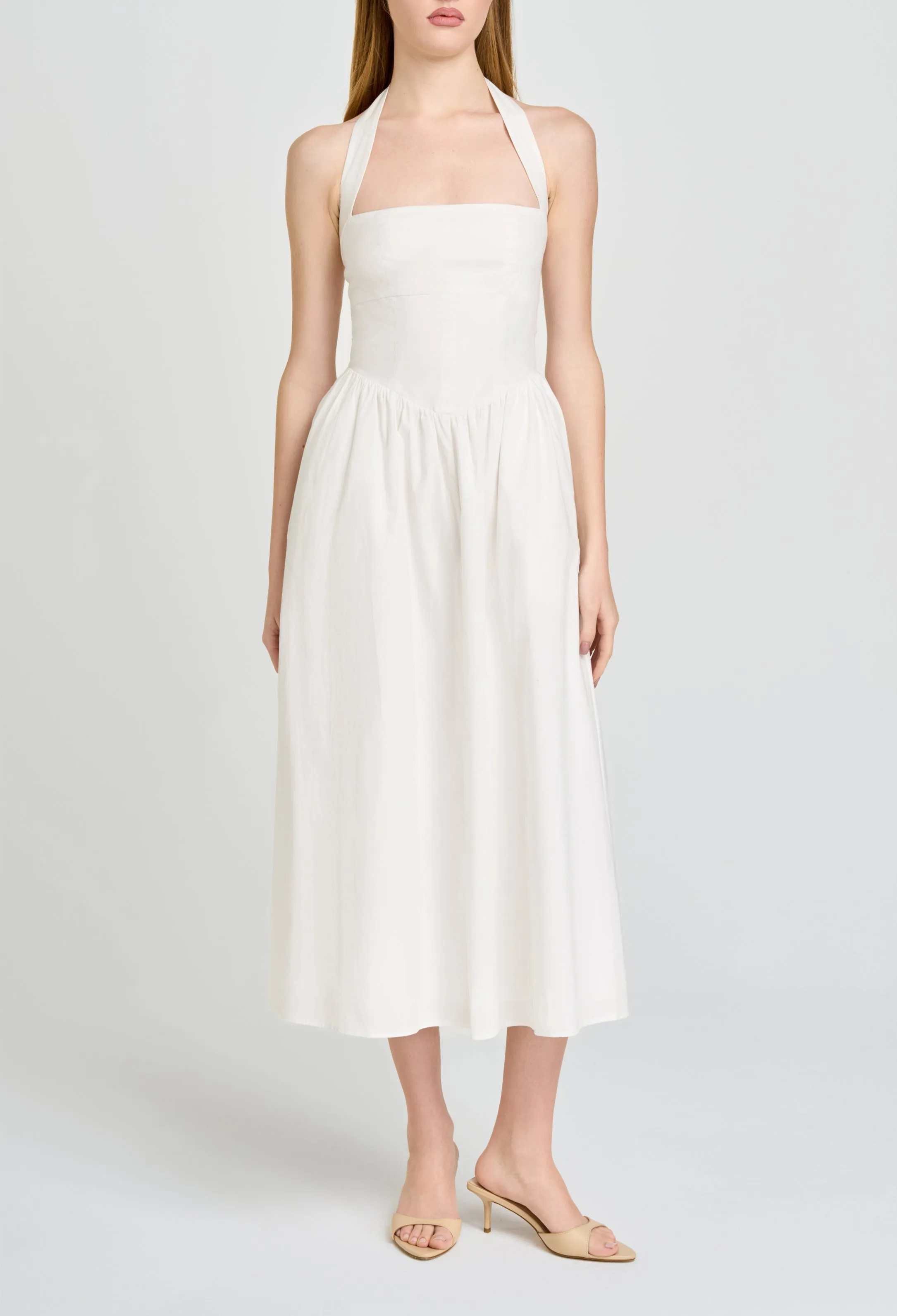 Camellia Halter Dress sold by Wayf