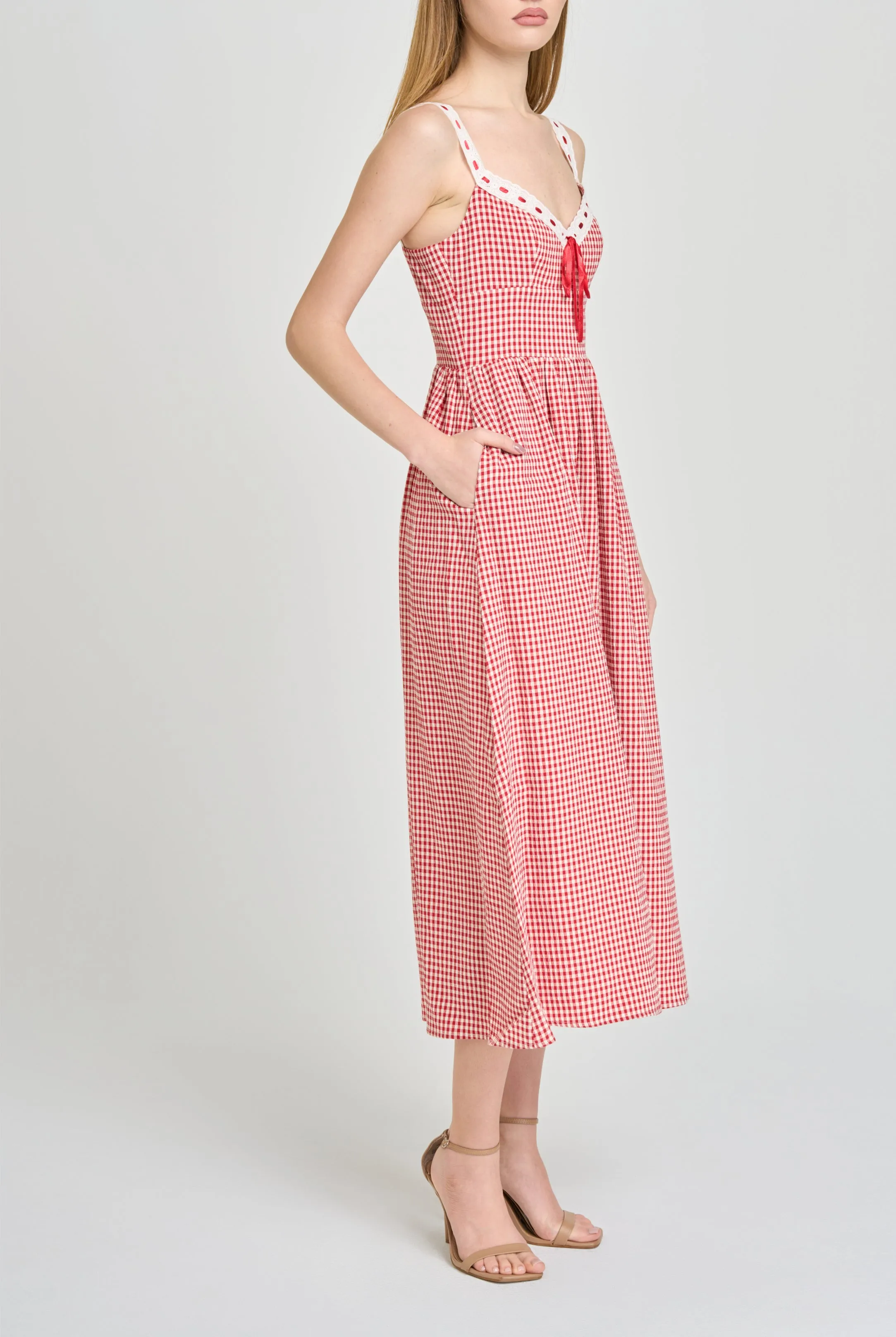 Lilibet Midi Dress sold by Wayf product image thumbnail 2