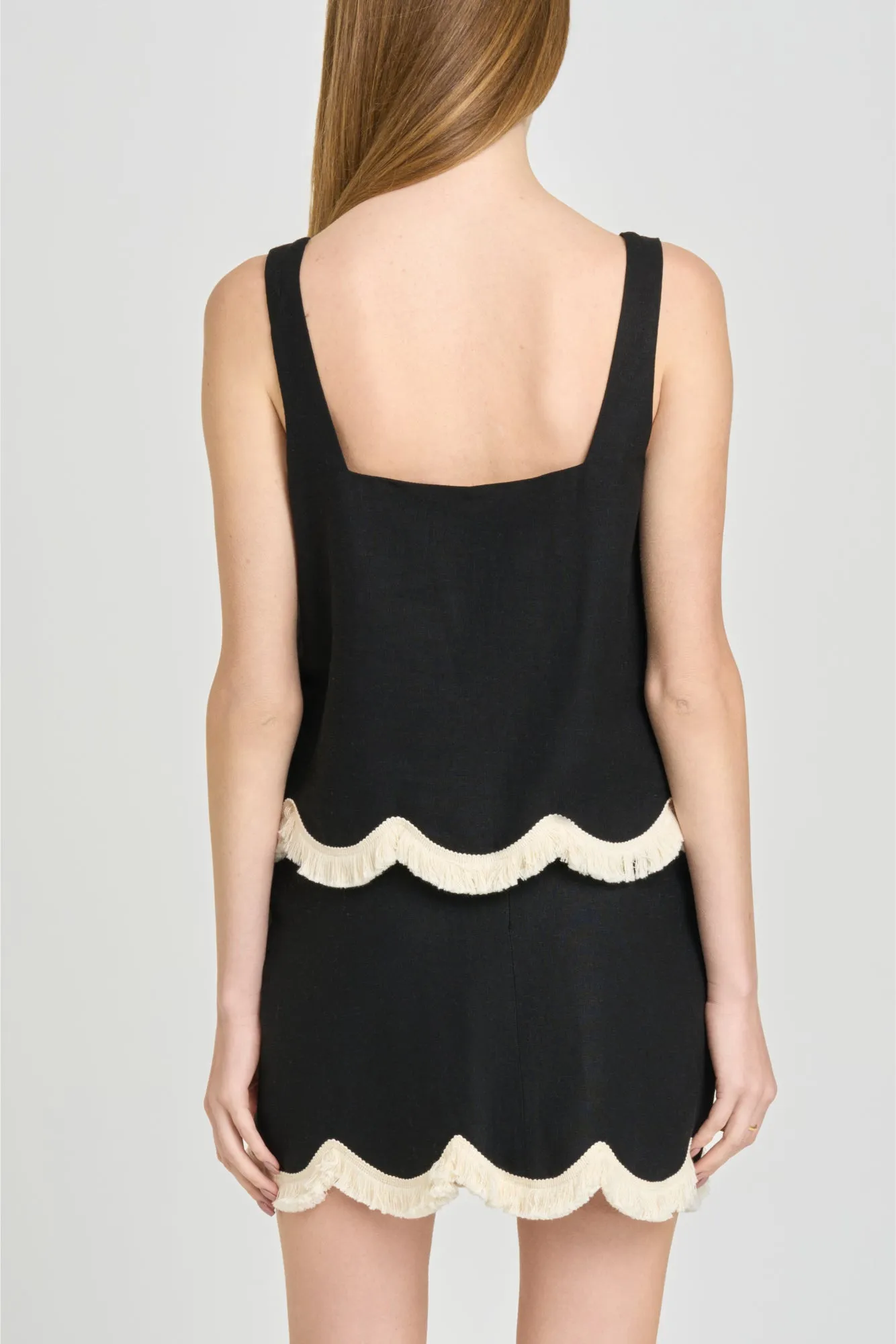 Encore Linen Skirt sold by Wayf product image thumbnail 3
