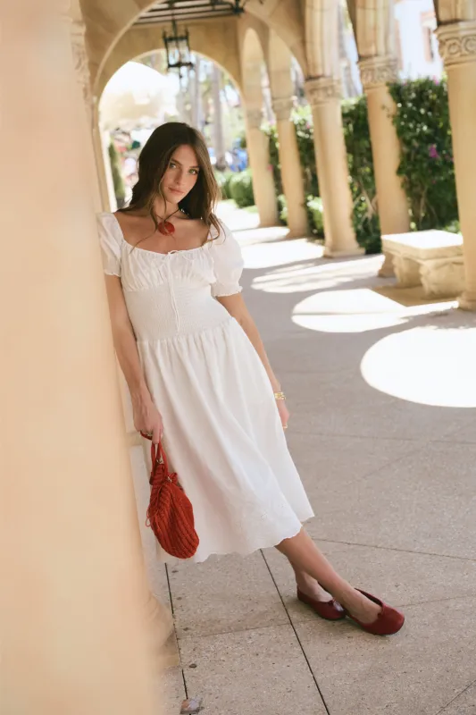 Dahlia Midi Dress made by Wayf