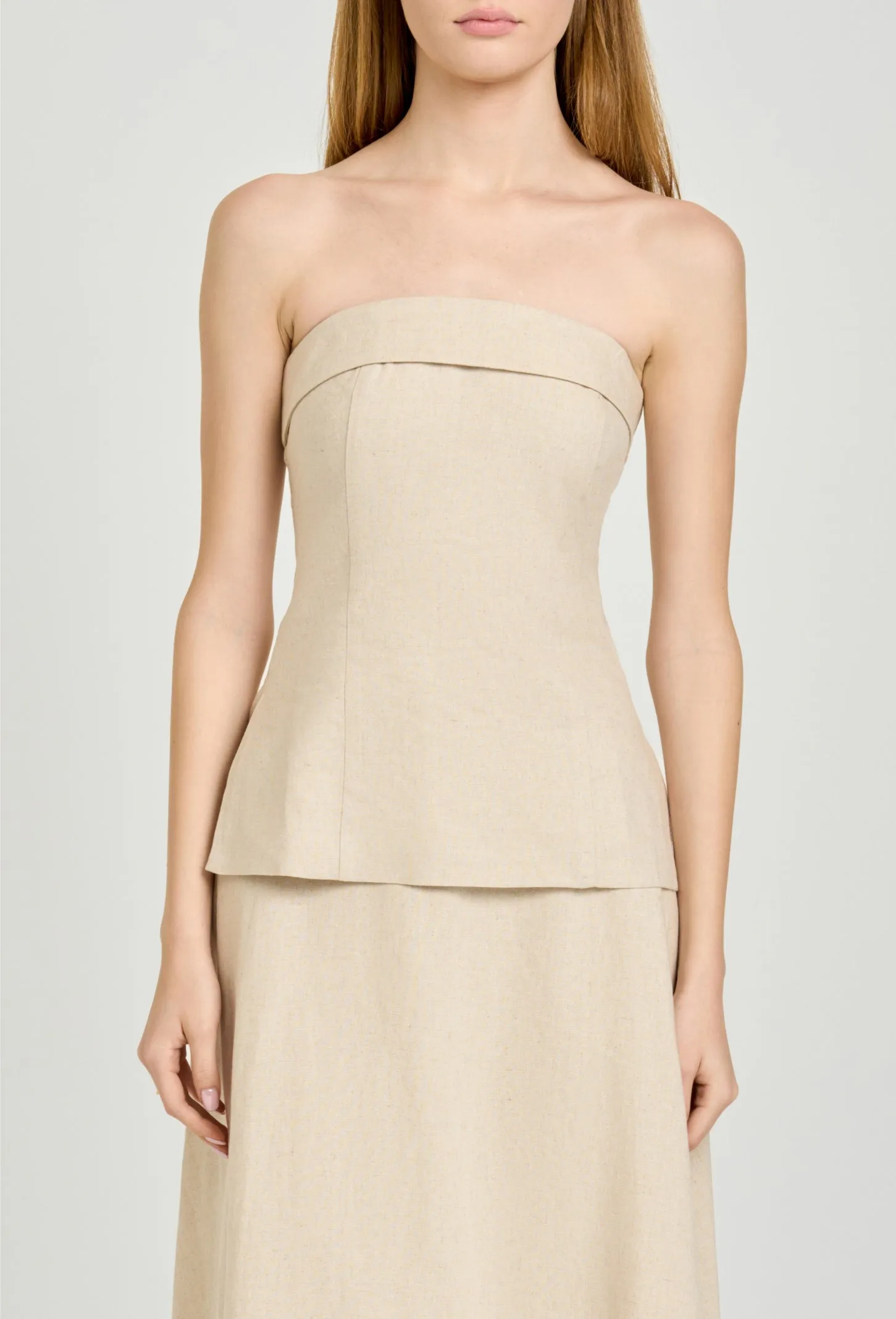 Delaney Strapless Top sold by Wayf product image thumbnail 3