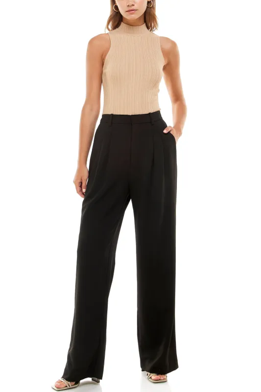 WILSON PLEATED TROUSER sold by Wayf