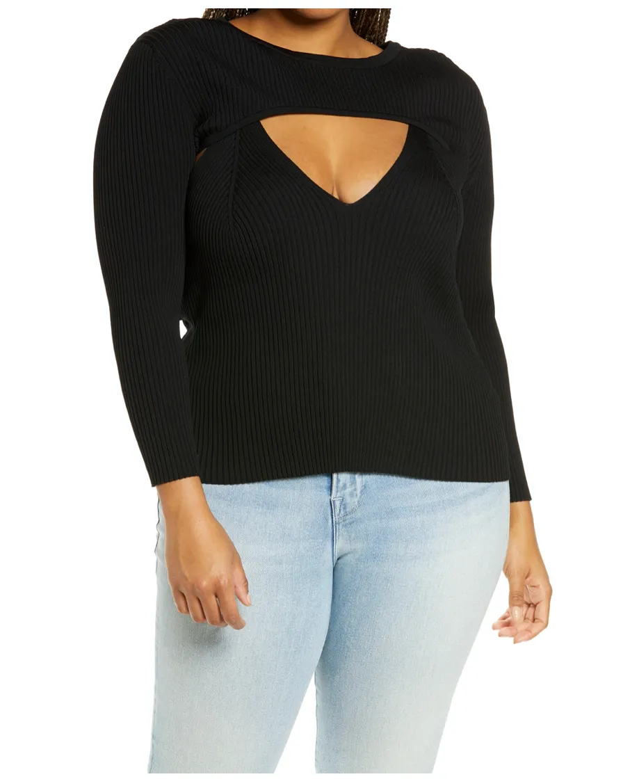 CLIFTON CUT OUT TOP sold by Wayf