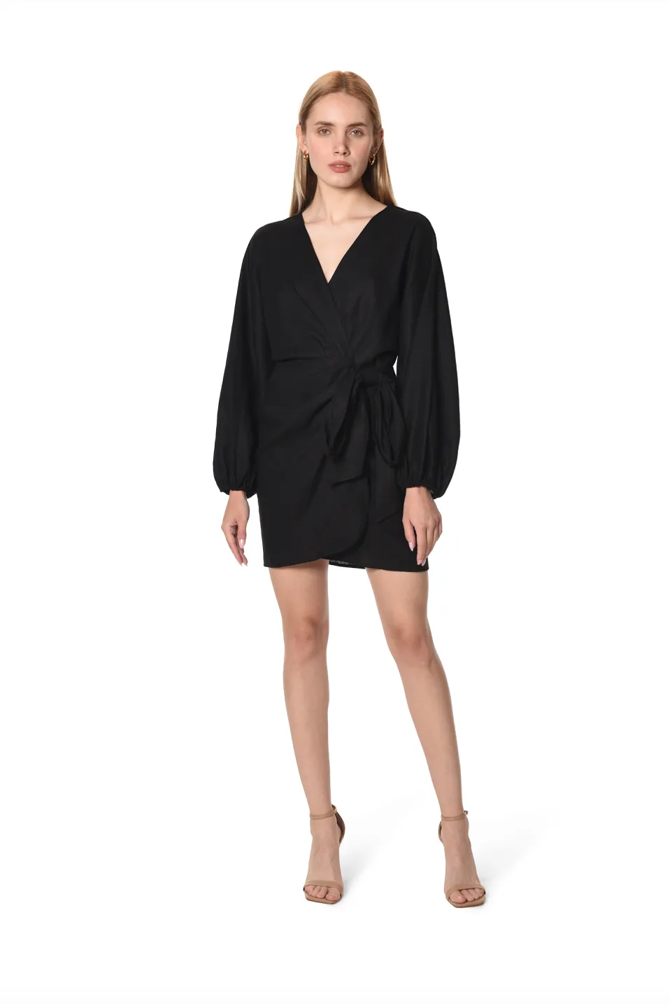 AMOUR WRAP DRESS sold by Wayf product image thumbnail 2