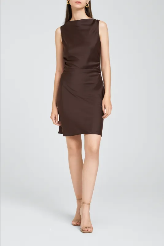 AMIRA TIE BACK DRESS sold by Wayf