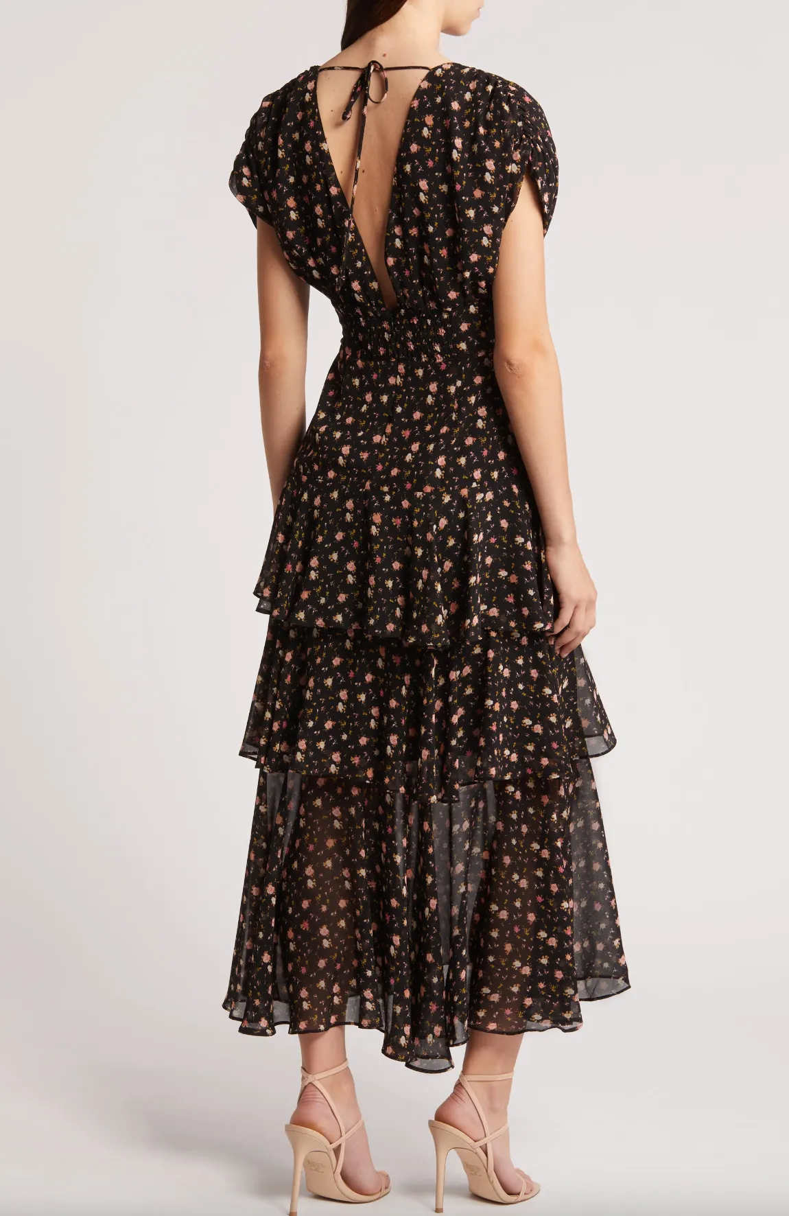 TIERED MIDI DRESS sold by Wayf product image thumbnail 2