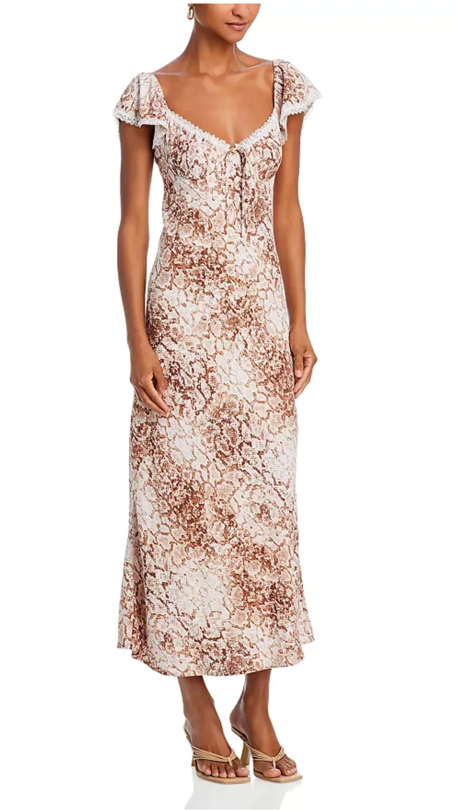 MELISSA LACE TRIM DRESS sold by Wayf product image thumbnail 2