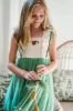 Poinsettia Dress: Spruce sold by Well Dressed Wolf