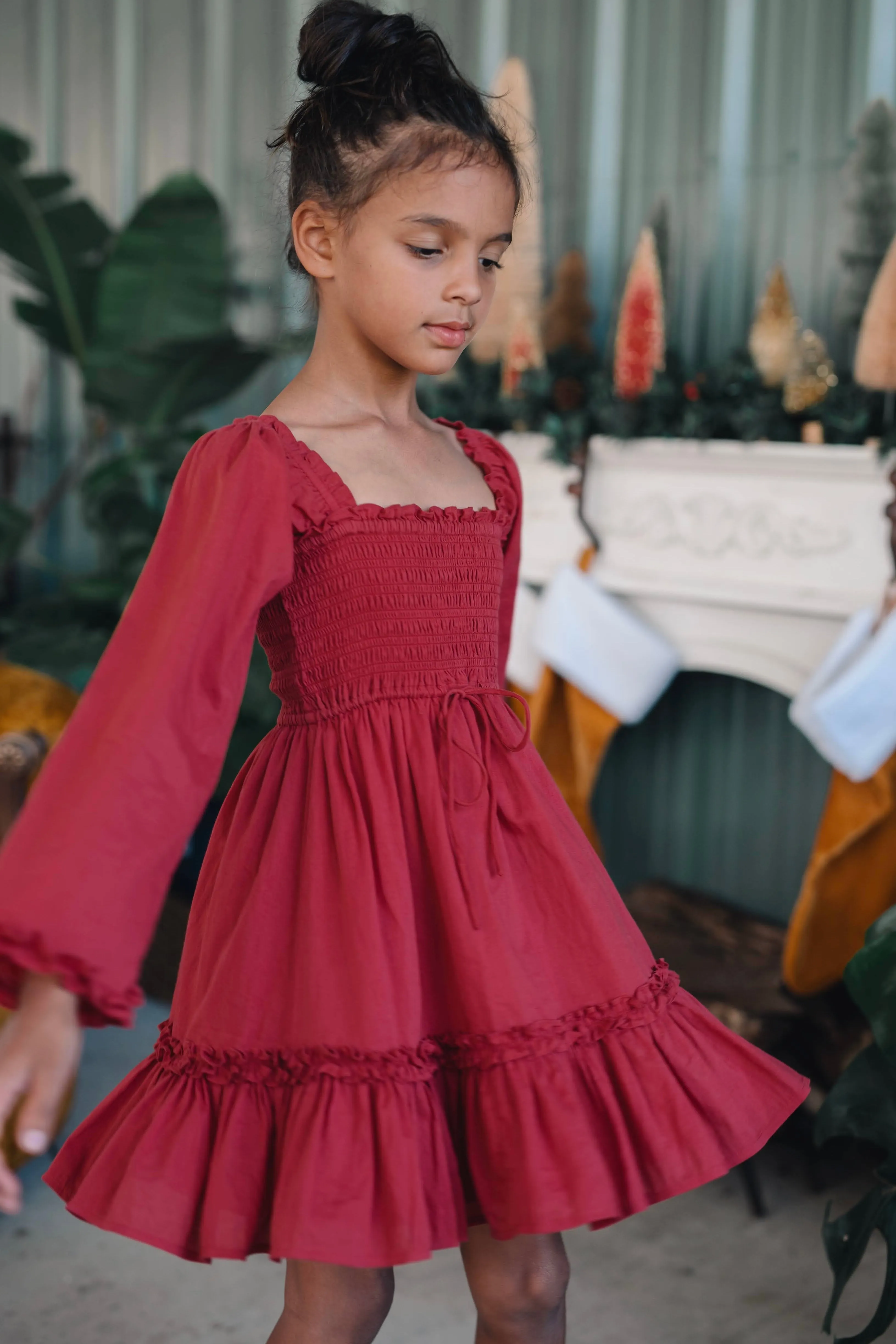 Bella: Mulberry Red sold by Well Dressed Wolf