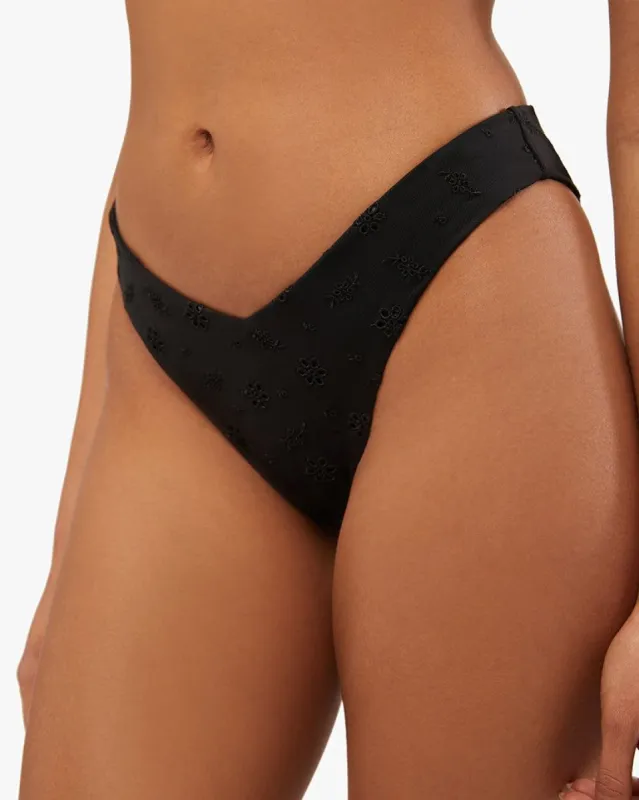 Delilah Eyelet Bikini Bottom made by WeWoreWhat