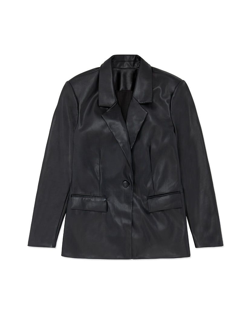 Vegan Leather Blazer sold by WeWoreWhat product image thumbnail 2