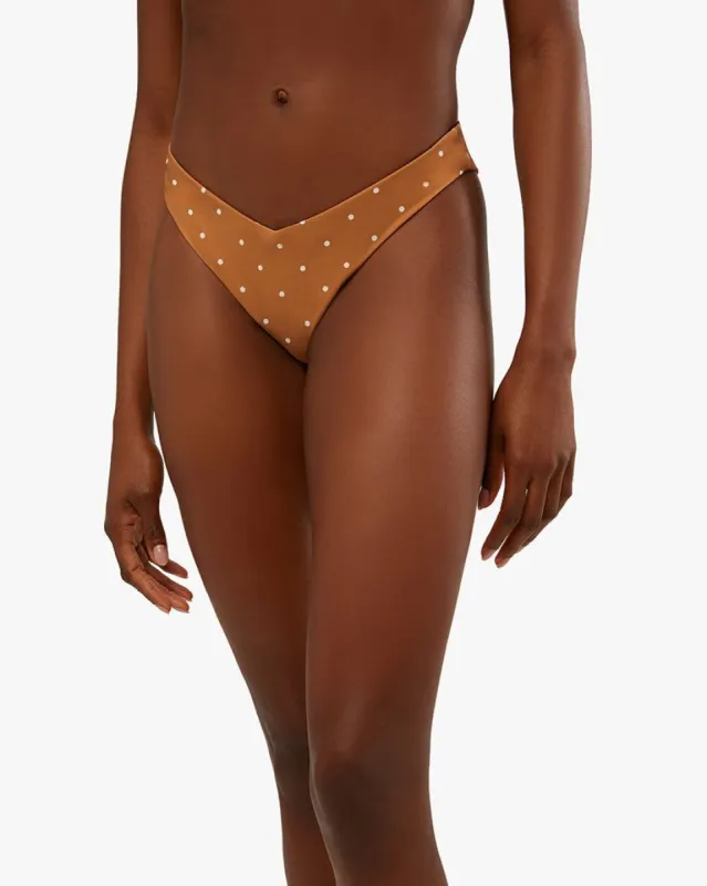 Delilah Micro Polka Dot Bikini Bottom sold by WeWoreWhat