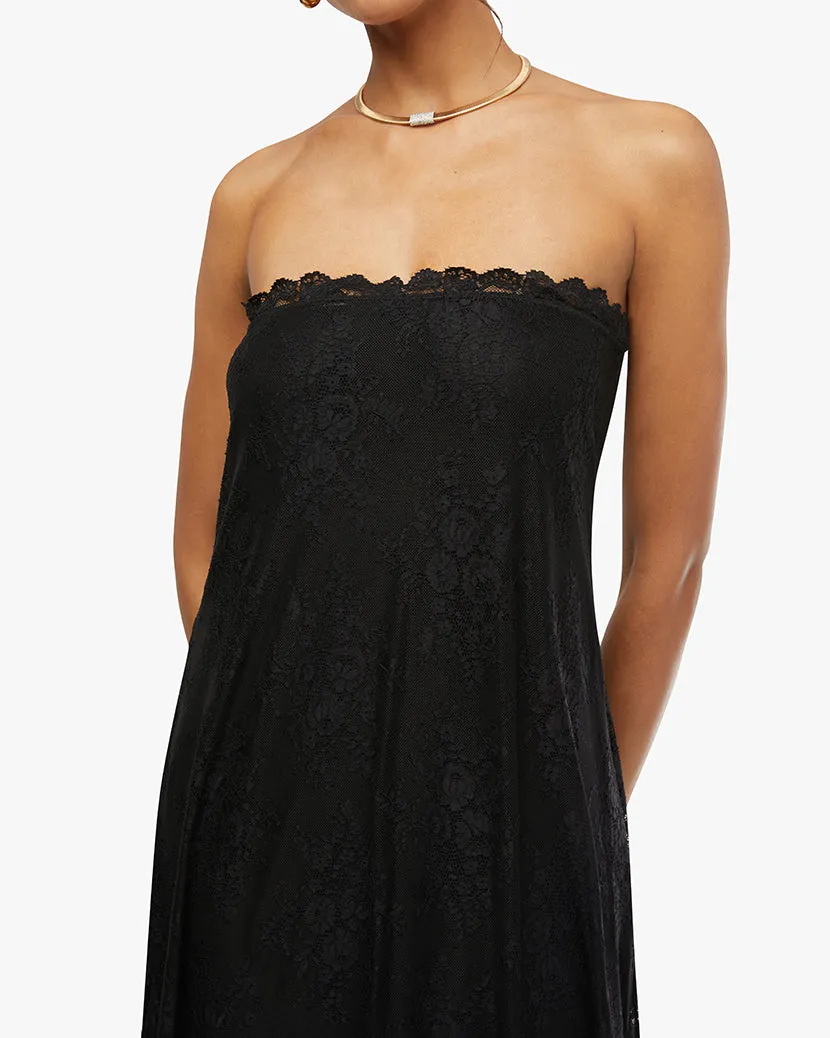 Strapless Lace Maxi Dress sold by WeWoreWhat product image thumbnail 4