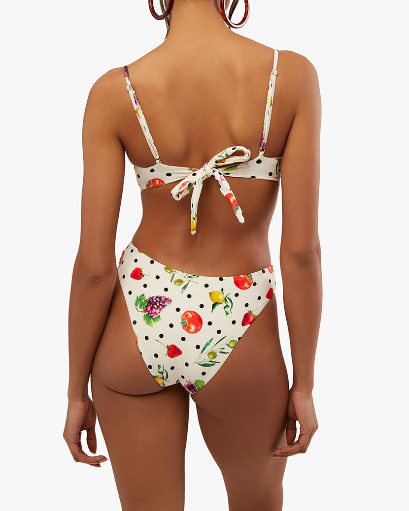 Full Coverage Underwire Fruits Bikini Top sold by WeWoreWhat product image thumbnail 4