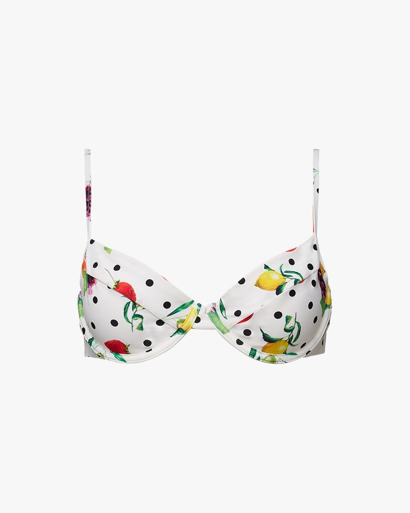 Full Coverage Underwire Fruits Bikini Top sold by WeWoreWhat product image thumbnail 2