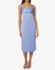 Cowl Satin Charmeuse Midi Dress sold by WeWoreWhat