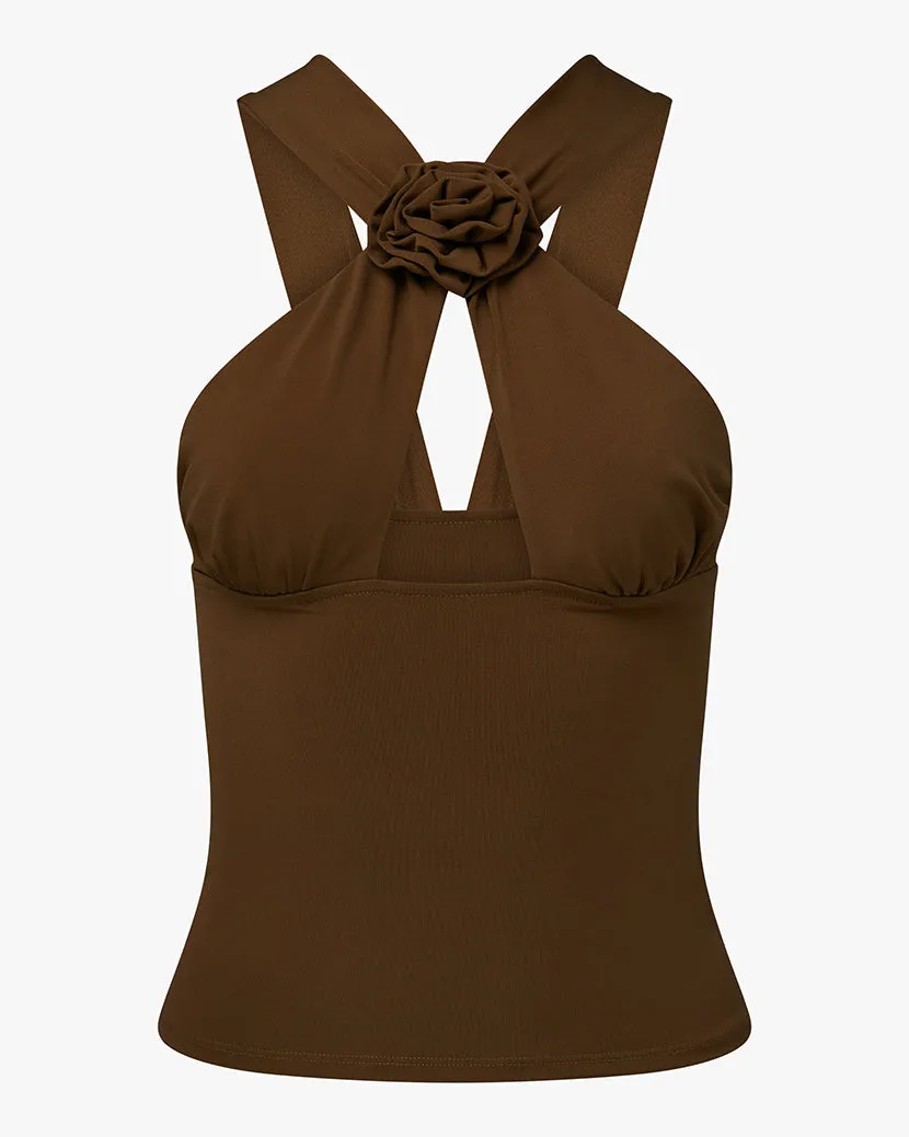 Rose Halter Top sold by WeWoreWhat product image thumbnail 2