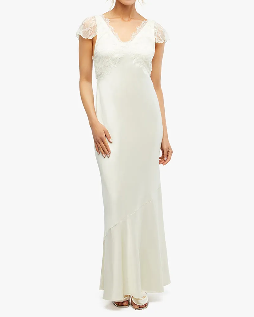 Lace Midi Slip Dress sold by WeWoreWhat