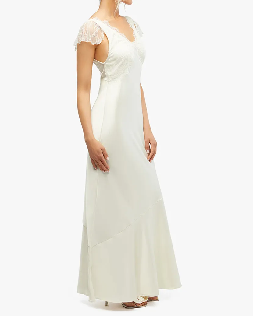 Lace Midi Slip Dress sold by WeWoreWhat product image thumbnail 4