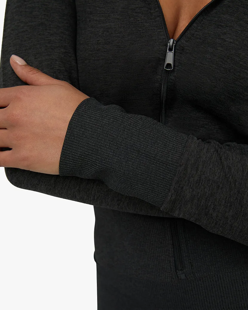 Fitted Zip-Up Hoodie sold by WeWoreWhat product image thumbnail 5