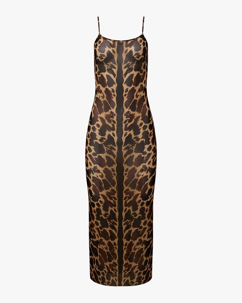 Mesh Scoop Maxi Slip Dress sold by WeWoreWhat product image thumbnail 2
