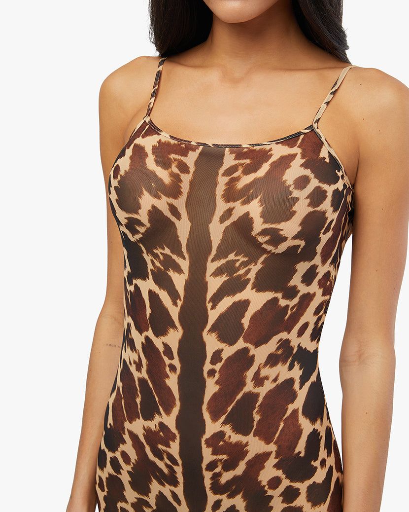 Mesh Scoop Maxi Slip Dress sold by WeWoreWhat product image thumbnail 4