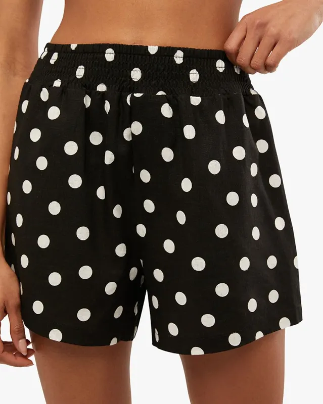 Elastic Oversized Polka Dot Short sold by WeWoreWhat