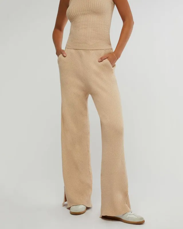 Cable Knit Pull On Pant sold by WeWoreWhat