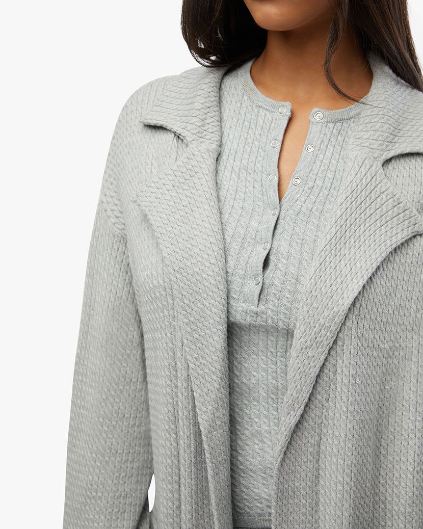 Collar Coatigan sold by WeWoreWhat product image thumbnail 4