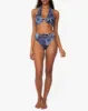 Emily Denim Patchwork Bikini Bottom sold by WeWoreWhat