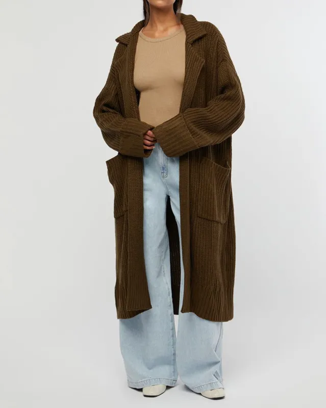 Coatigan sold by WeWoreWhat