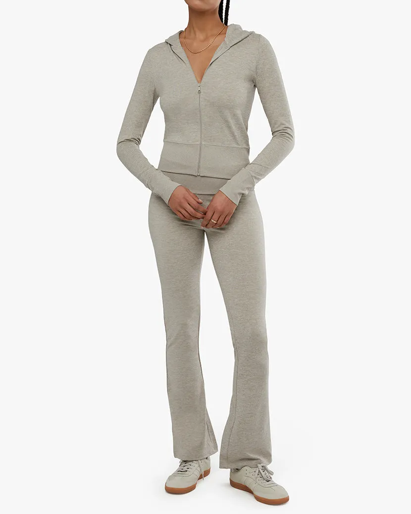 Fitted Zip-Up Hoodie sold by WeWoreWhat product image thumbnail 4