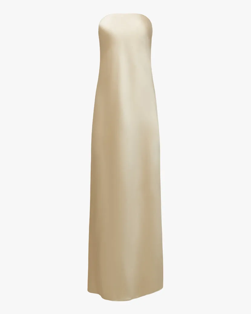 Strapless Silky Maxi Dress sold by WeWoreWhat product image thumbnail 2