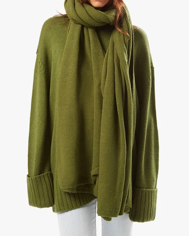 Oversized Sweater Scarf sold by WeWoreWhat