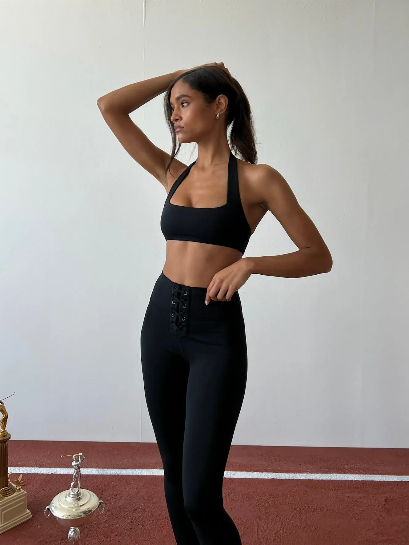 Square Neck Halter Bra sold by WeWoreWhat product image thumbnail 3