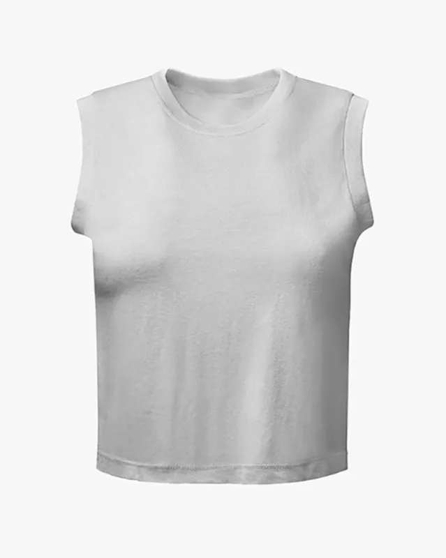 Muscle Cotton Jersey Tee sold by WeWoreWhat