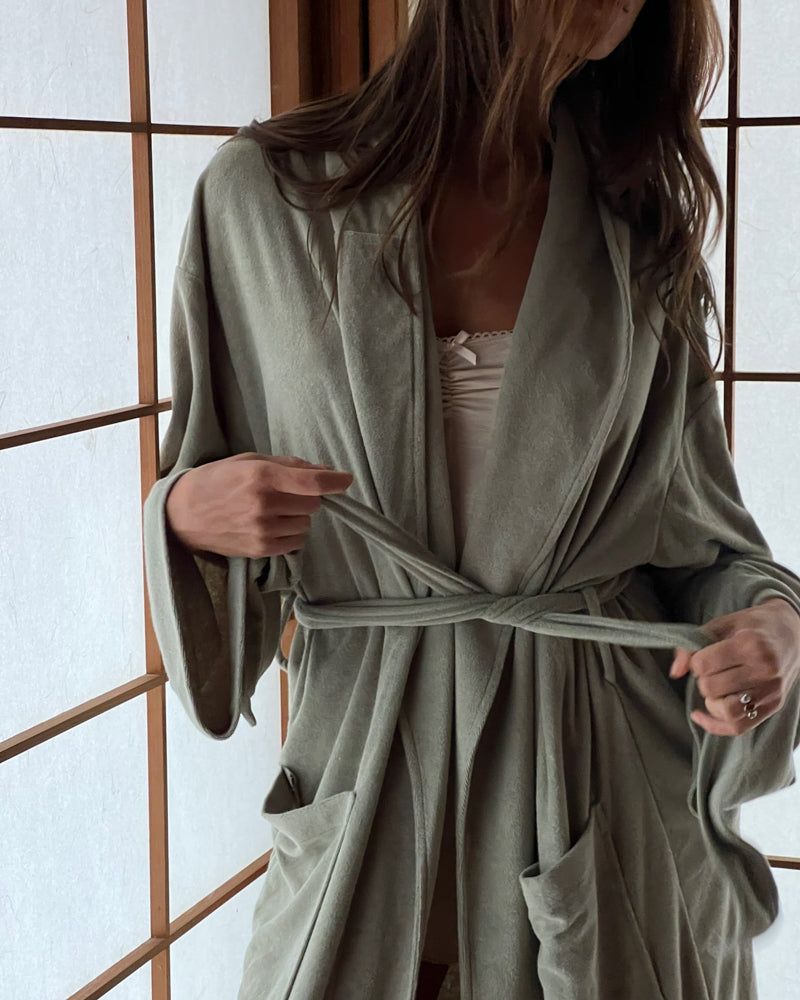 Towel Terry Robe sold by WeWoreWhat product image thumbnail 3