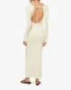 Open Back Knit Maxi Dress sold by WeWoreWhat